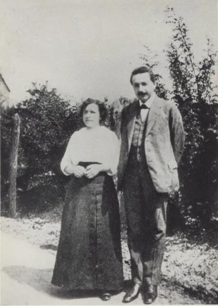 Ο Άλμπερτ Αϊνστάιν και η πρώτη του σύζυγος 