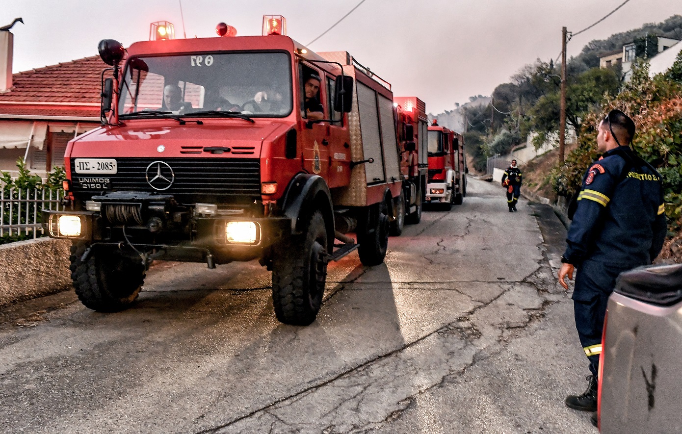 Κλειστά τα Σχολεία στον Δήμο Ξυλοκάστρου Ευρωστίνης λόγω Φωτιάς